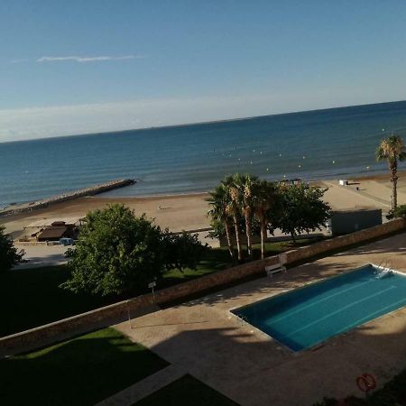 Atico Primer Linea De Mar Con Piscina En Ebrehogar Sant Carles de la Ràpita Exterior photo