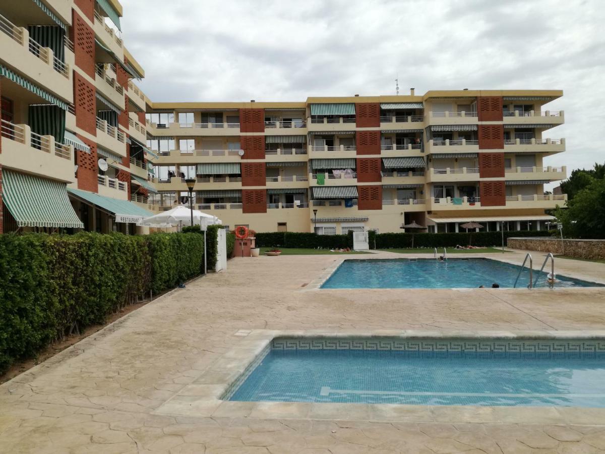 Atico Primer Linea De Mar Con Piscina En Ebrehogar Sant Carles de la Ràpita Exterior photo